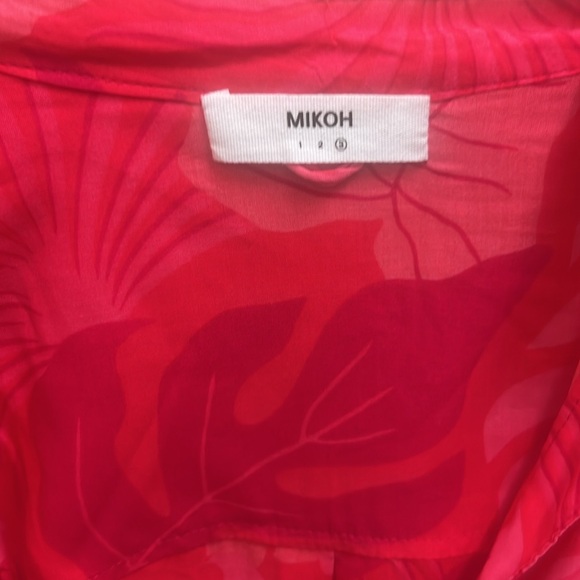 Mikoh Swimwear  Coverup Pink Floral - Picture 2 of 2